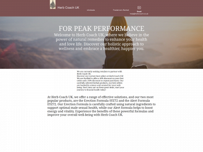 herbcoach.co.uk snapshot