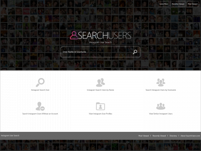 searchusers.com snapshot
