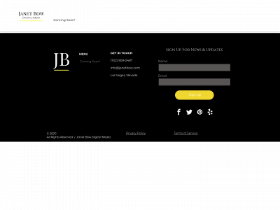 janetbow.com snapshot