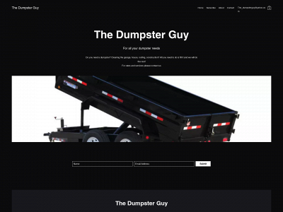 www.thedumpsterguymadison.com snapshot
