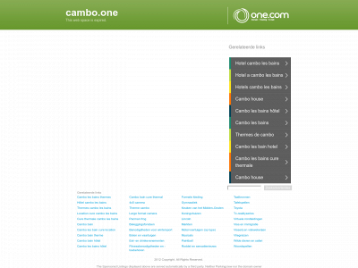 cambo.one snapshot