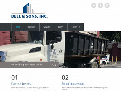 bellandsonsinc.com snapshot