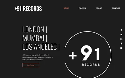 plus91records.com snapshot