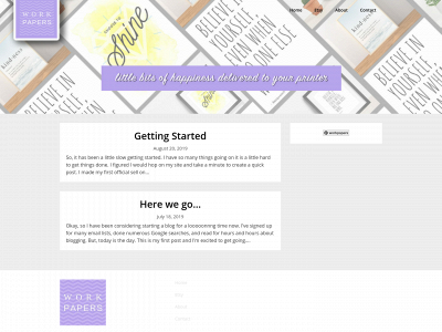 theworkpapers.com snapshot