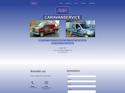 aombilogcaravan.no snapshot