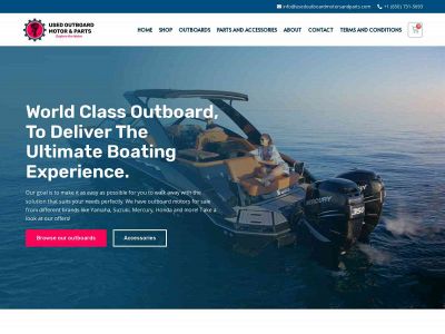 usedoutboardmotorsandparts.com snapshot