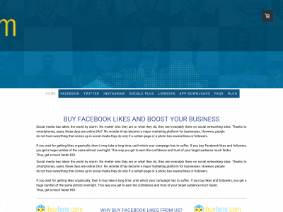 ibuyfans.com snapshot