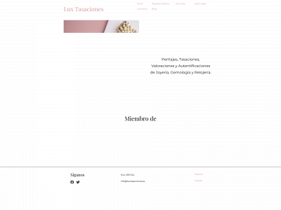 luxtasaciones.es snapshot