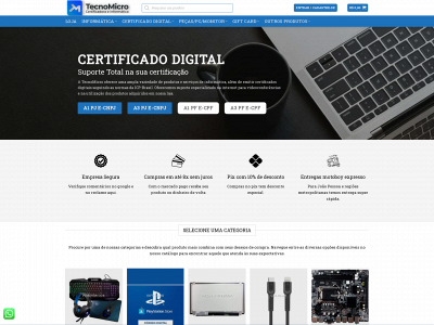 lojatecnomicro.com.br snapshot