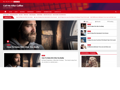 callmeaftercoffee.com snapshot