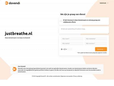 justbreathe.nl snapshot
