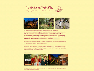 neuseenmuehle.de snapshot