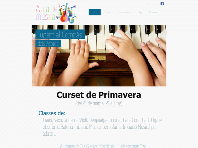 www.aulesdemusica.com snapshot