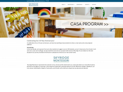 squamishmontessori.ca snapshot