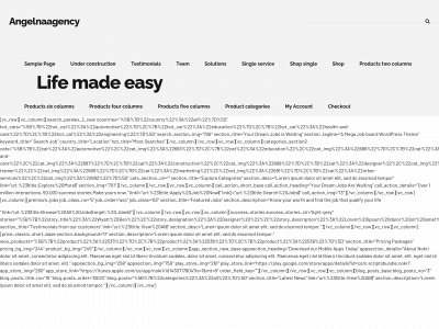 angelnaagency.com snapshot