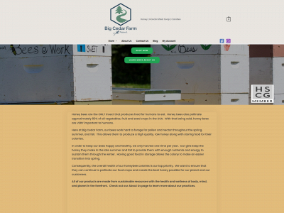 bigcedarfarm.com snapshot