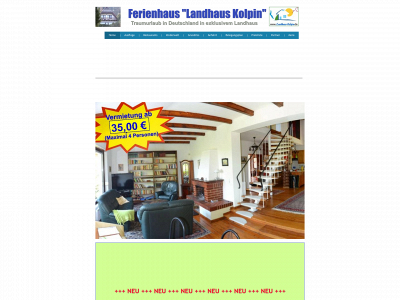 landhaus-kolpin.de snapshot