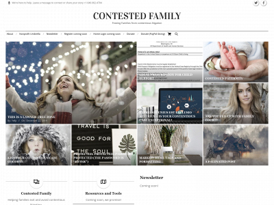 contestedfamily.org snapshot