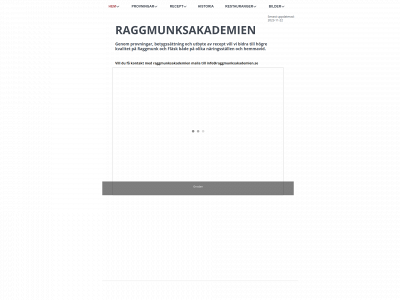 raggmunksakademien.se snapshot