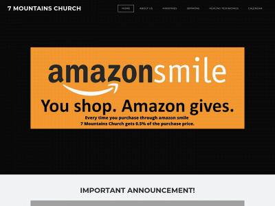 www.7mountainschurch.com snapshot