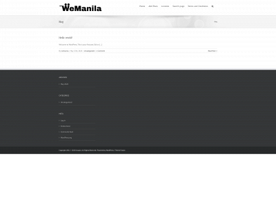wemanila.com snapshot