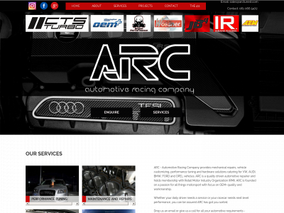 arctuned.com snapshot
