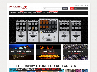guitareffectscanada.com snapshot