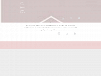 sabbybeautybar.nl snapshot