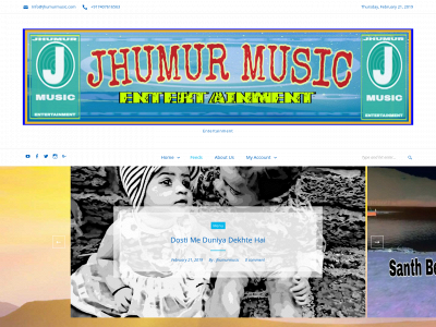 www.jhumurmusic.com snapshot