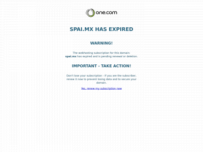 spai.mx snapshot