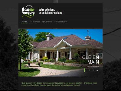 paysagisteecoverdure.com snapshot
