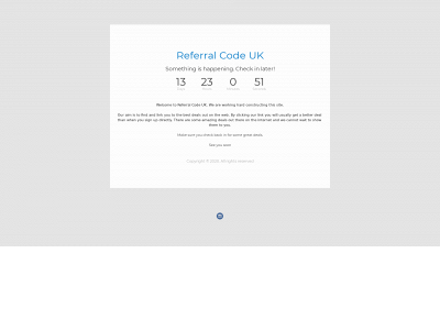 referralcode.uk snapshot