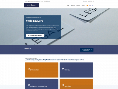 ayela-abogados.com snapshot