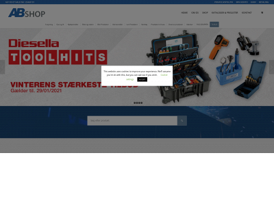 abshop.dk snapshot