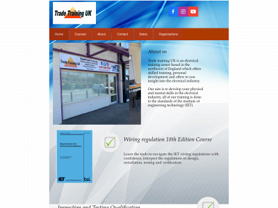 tradetraininguk.com snapshot