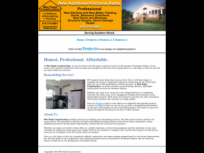 wetpaintconstruction.com snapshot