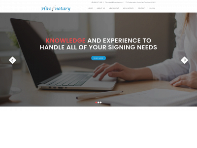 hirenotary.com snapshot