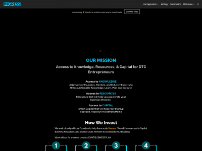 ingressventures.com snapshot
