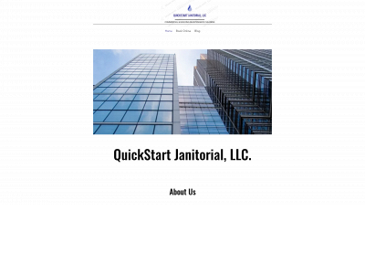 quickstartjanitorial.com snapshot
