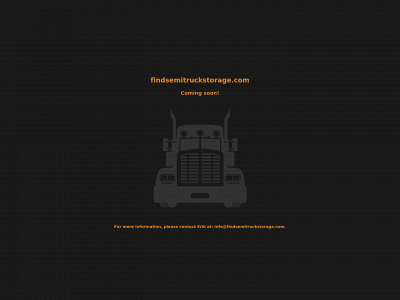 findsemitruckstorage.com snapshot