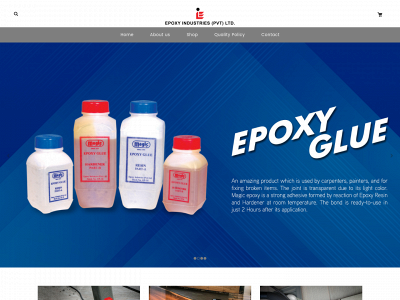 epoxyindustries.com snapshot