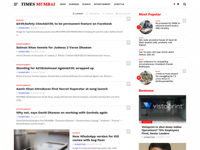 timesmumbai.com snapshot