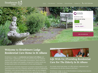 strathmorelodge.co.uk snapshot