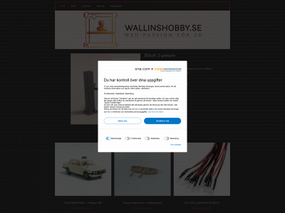 wallinshobby.se snapshot
