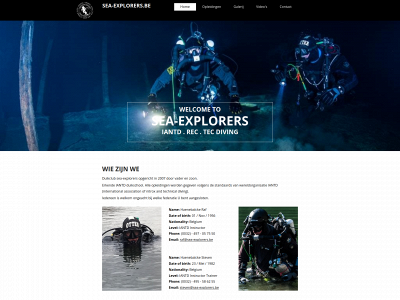 sea-explorers.be snapshot
