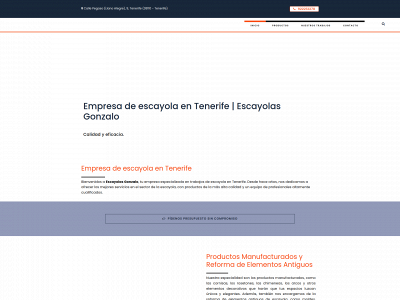 escayolasgonzalo.com snapshot