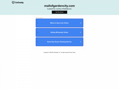 mallofgardencity.com snapshot