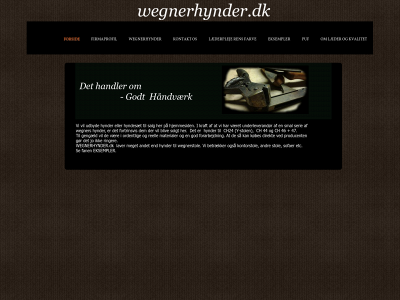 wegnerhynder.dk snapshot