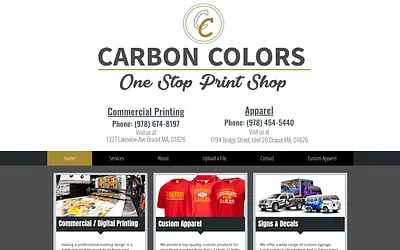 carboncolors.net snapshot