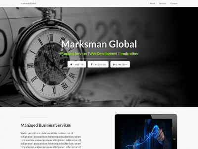 marksman-global.com snapshot